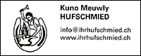 Kuno Meuwly, Hufschmied